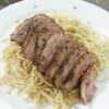 Black Pepper Smoke Duck Agolio Olio