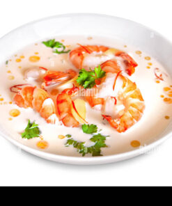 Tom Yum Seafood Kway Teow Soup