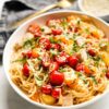 Tomato Basil Pasta With Rosemary Grilled Chicken